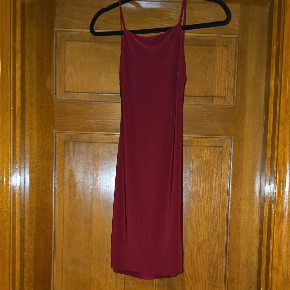 Charlotte Russe Maroon Dress